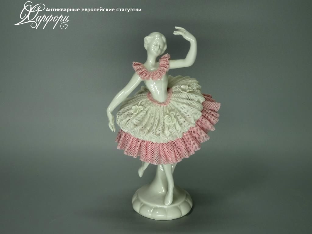 Купить фарфоровые статуэтки Volkstedt, Балерина, Германия